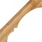 Ekena Millwork 4"W x 34"D x 34"H Balboa Rough Sawn Knee Brace, Western Red Cedar BRC04X34X34BOA00RWR - alternate 2